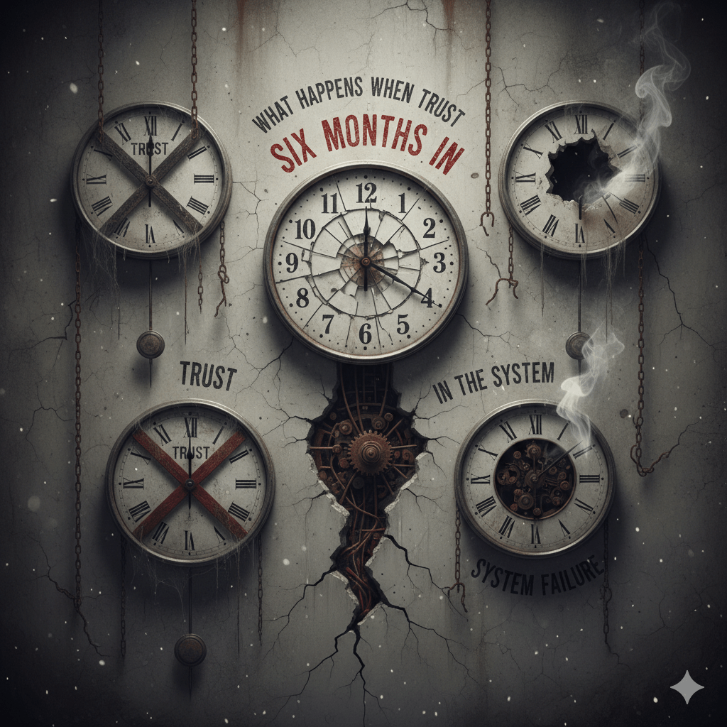 Six Months In: What Happens When Trust Erodes in the&nbsp;System